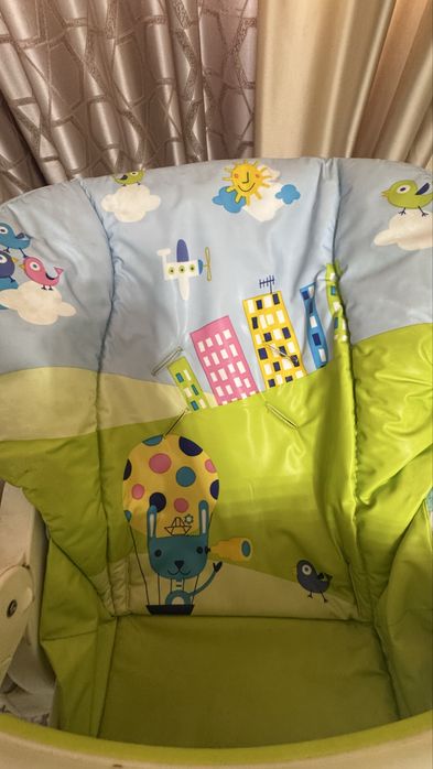 Детский стульчик для кормления Chicco