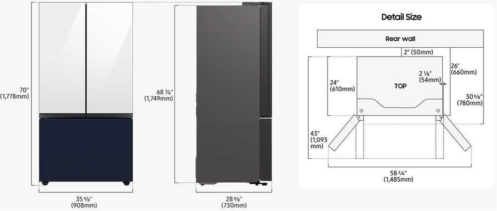 Хладилник French Door Samsung RF24BB620ES9EF
