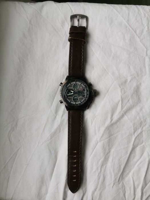 Ceas AMST Water Resistant Model 3003 mecanism digital si analog