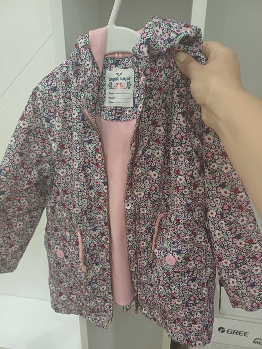 Яке за момиче с качулка и подплата