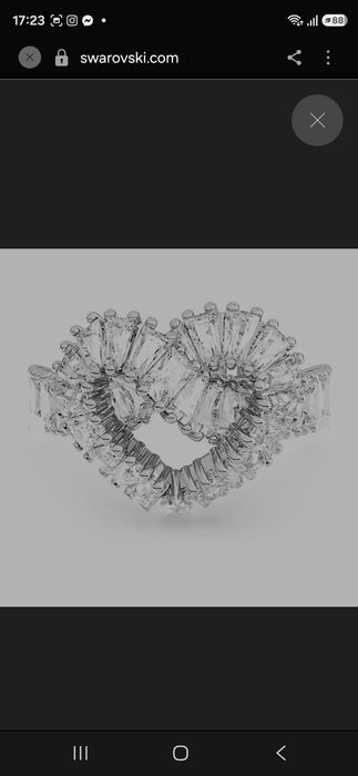 Оригинален Пръстен Swarovski - размер 55