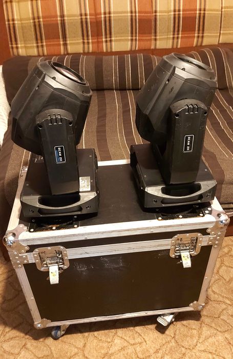 Moving Head Beam 2R doua bucati + case