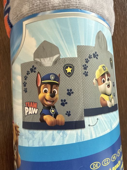 Дестко хавлиено пончо