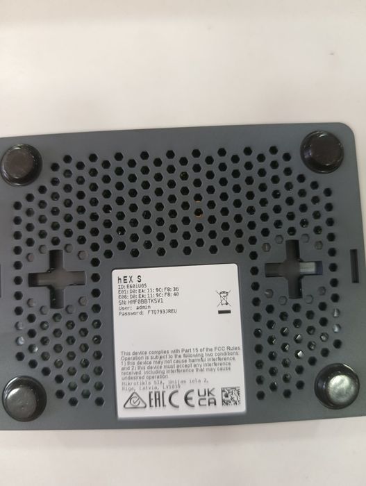Mikrotik E60 kafolati bilan