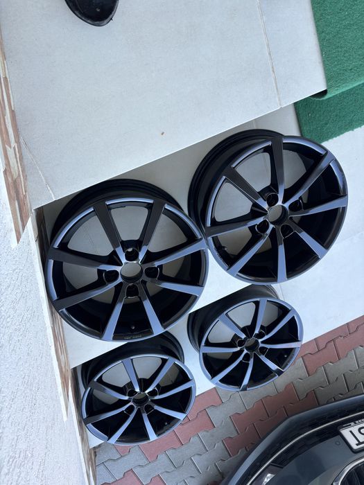 Jante R16 Negre RS 4x108 Ford B Max Turneo Ka Puma ST Citroen C1 Jumpy Nemo Ecosport Fiesta Peugeot 108 107  Focus Mazda 2 R 16 Sport  RS Line