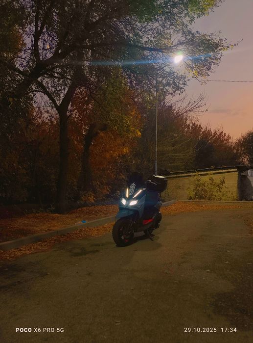 Мапед самурай на ходу