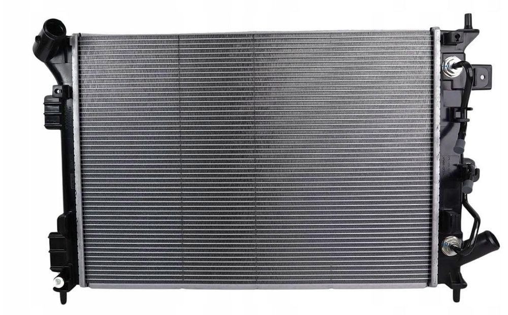 Radiator apa Kia Soul 2014-2019, 2.0, 1.6, 553x400x28mm, AC: +/-, fagure brazat, OE 25310B2310, Hanon