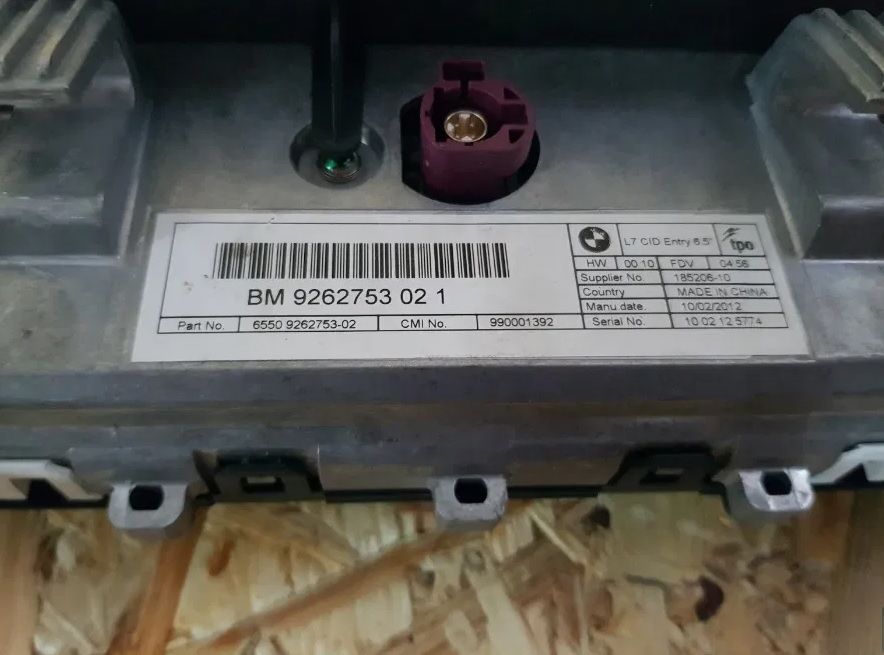 Display Navigatie Bmw Seria 3 F30 F31 Cod 9262753