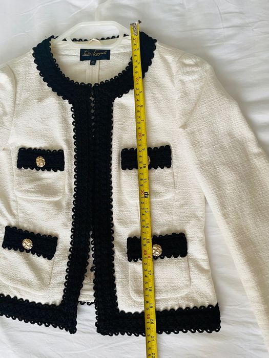 Jacheta chic stil Channel (brand Luisa Spagnoli)