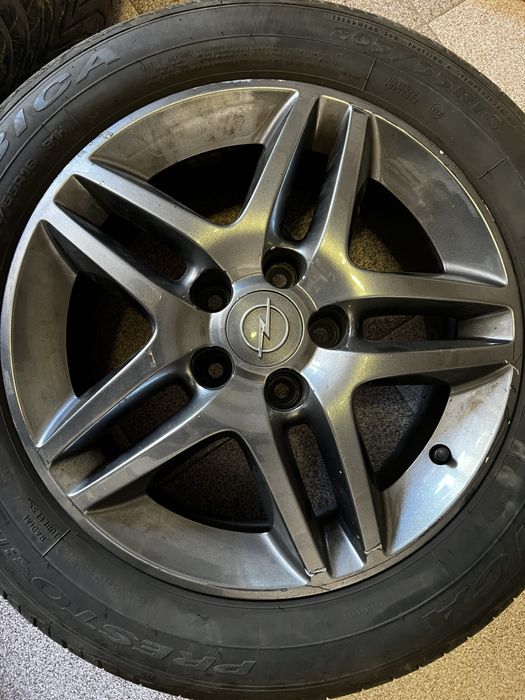 Продавам 4 бр. лети джанти за Opel Zafira B – 16 цола.  * Размер: 16”