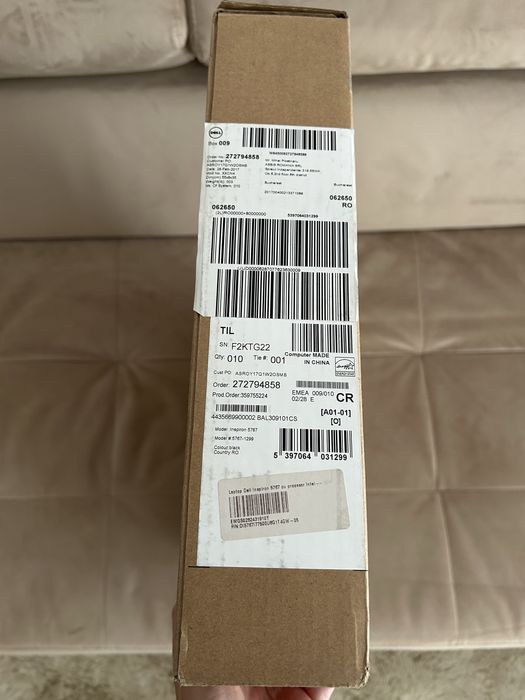 Laptop Dell Inspiron 17 5767, Intel i7, 8 GB RAM, nou sigilat