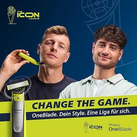 Акумулаторен хибриден тример за брада Philips OneBlade QP2734/30