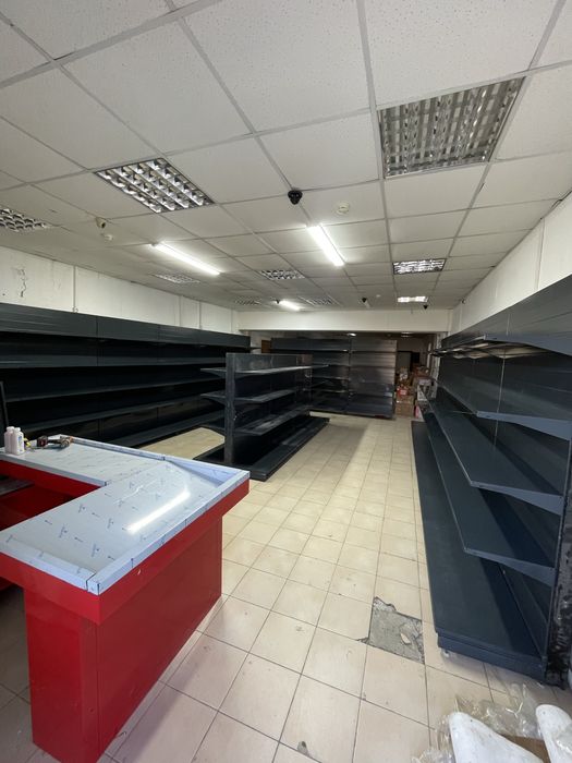 Стеллаж витрина полка магазин