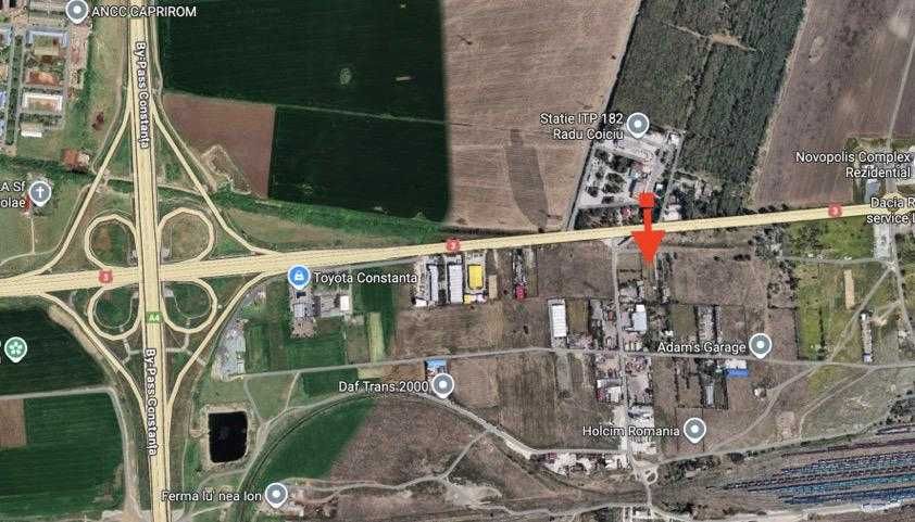 Teren Industrial Hale Constanta Autostrada