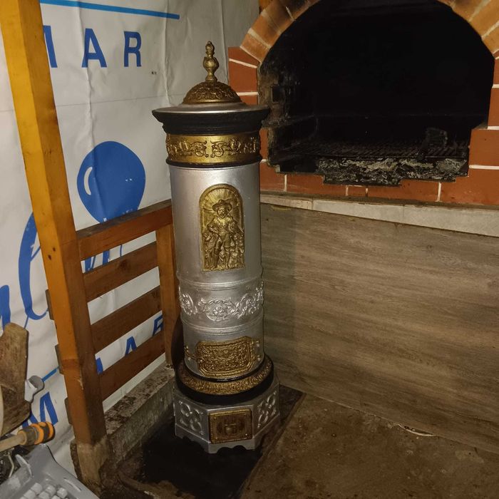 Godin "sobă" din fonta