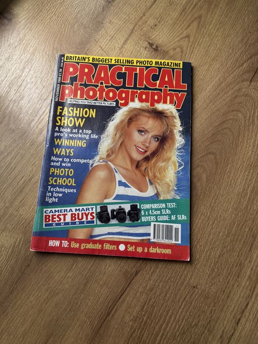 Винтидж списание фотографско от 1990