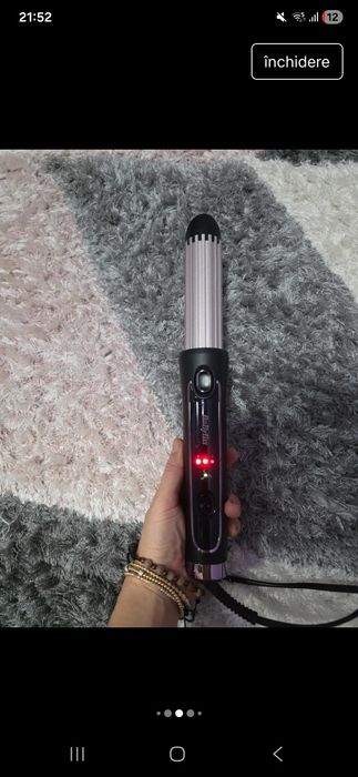 Ondulator si placa ceramica Babyliss