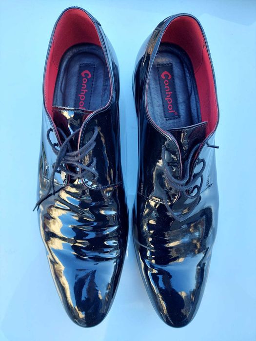 Pantofi Barbatesti Piele Lac 44/45