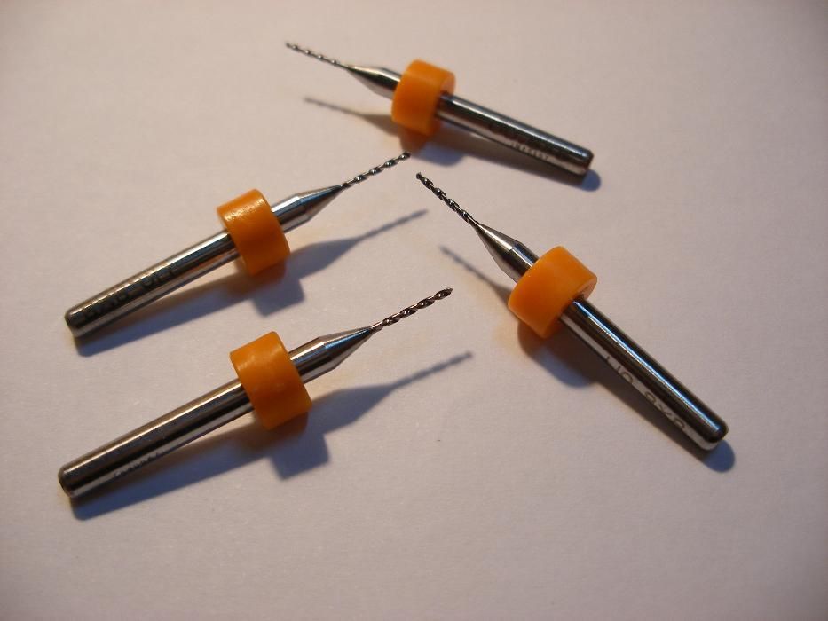 Карбидни твърдосплавни свредла Ф 0.4, 0.8, 1 мм ... Dremel Дремел CNC