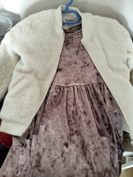 Geaca blugi Mango fetița 6-7 ani