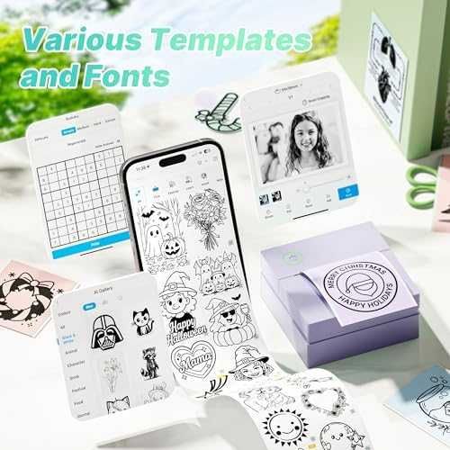 Нов Bluetooth стикер принтер за телефон Labelnize PM290 3 ролки хартия