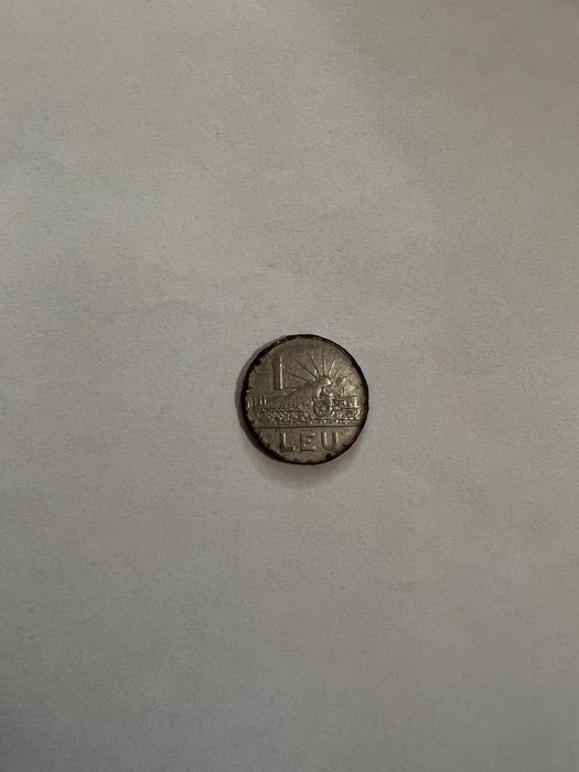 Moneda 1 leu din 1966