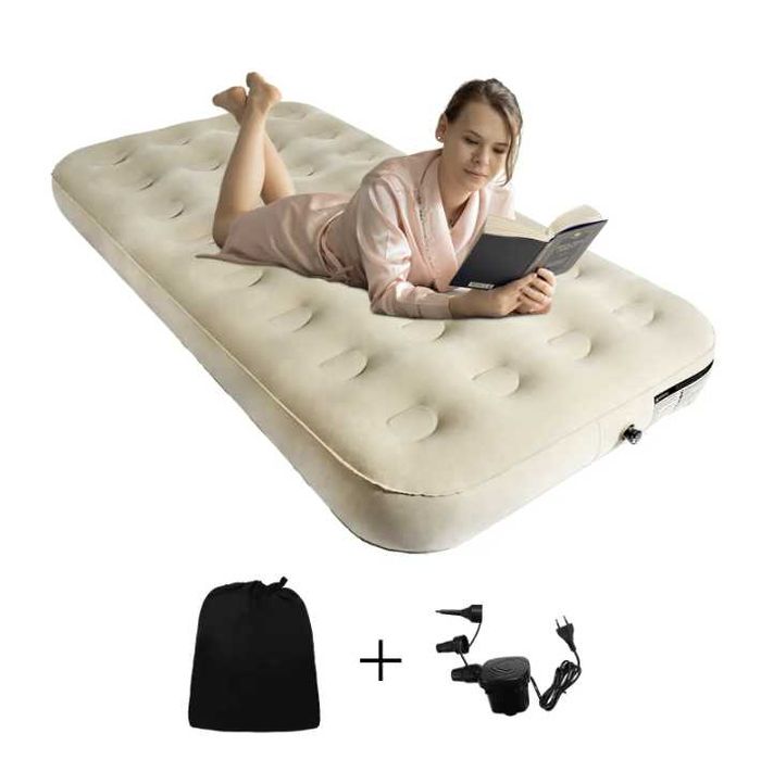 Матрас надувной-191х99х25 (30)см Intex Насос и Доставка бесплатно