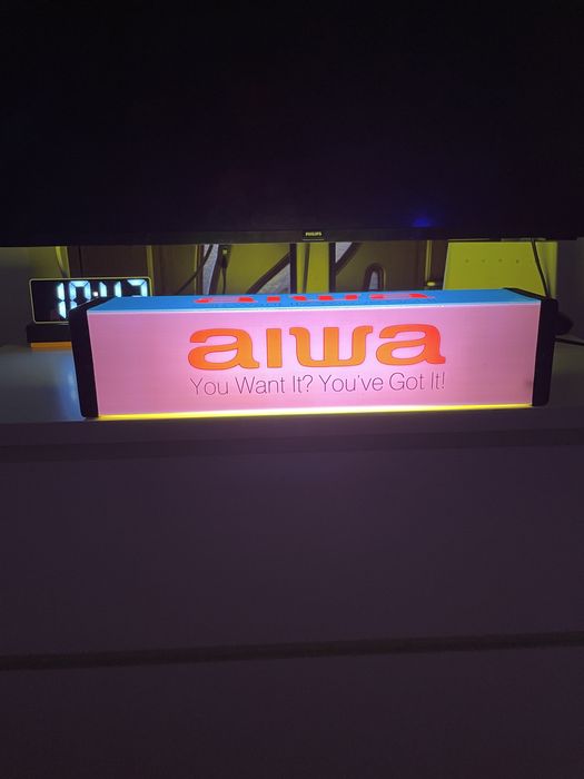 Caseta luminoasa AIWA