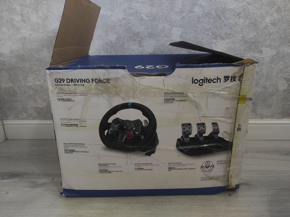 Игровой руль Logitech g29 driving force