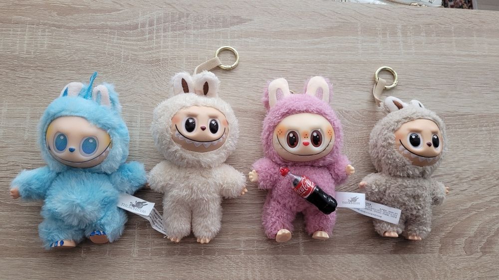 Lot de 4 jucarii de plus " La Bubu"