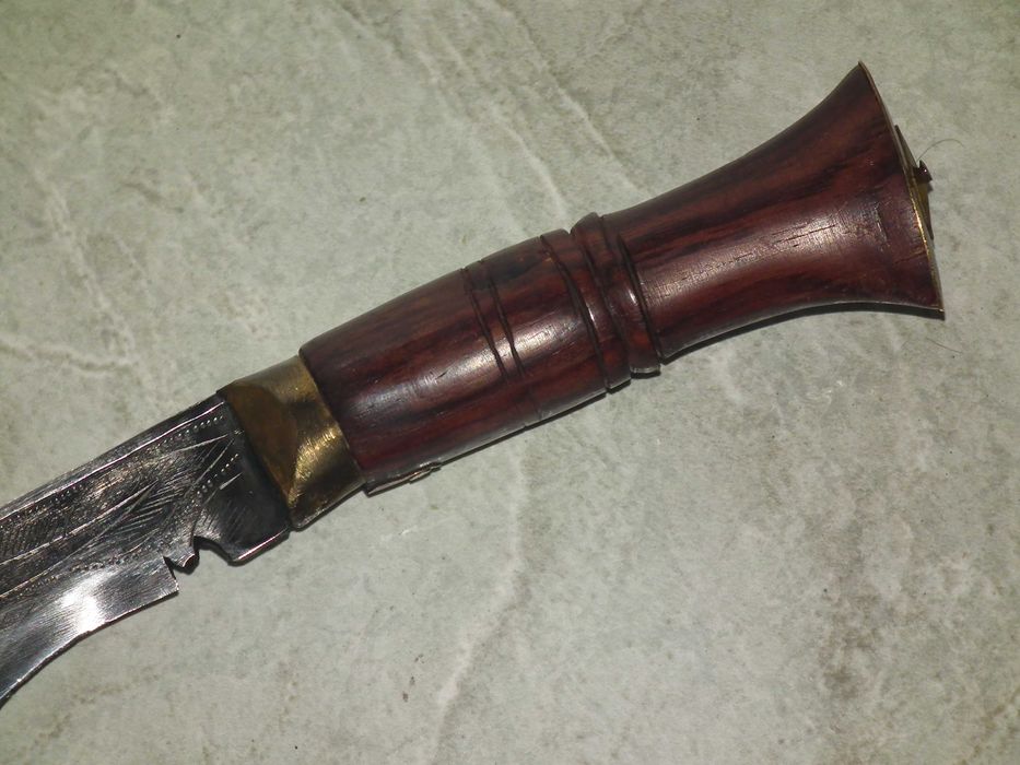 Cutit vintage maceta Kukri cutit Gurkha lamá gravatá nr.7