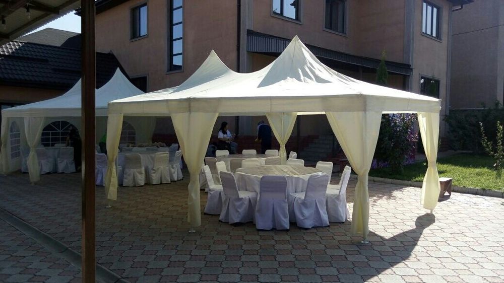 Аренда Шатры столы стулья