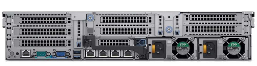 Dell R740xd сървър 24x 2.5" SFF, бленда