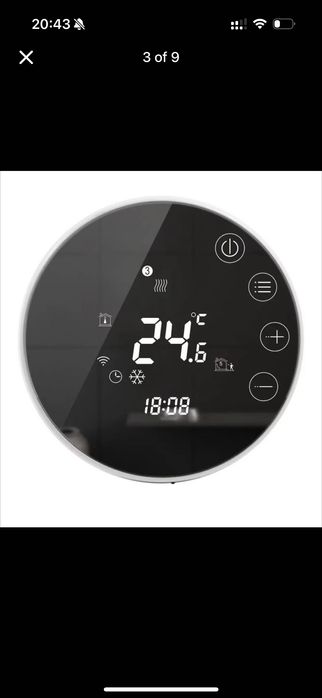 Termostat smart de ambient pentru centrală