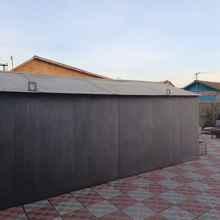 Металлический гараж