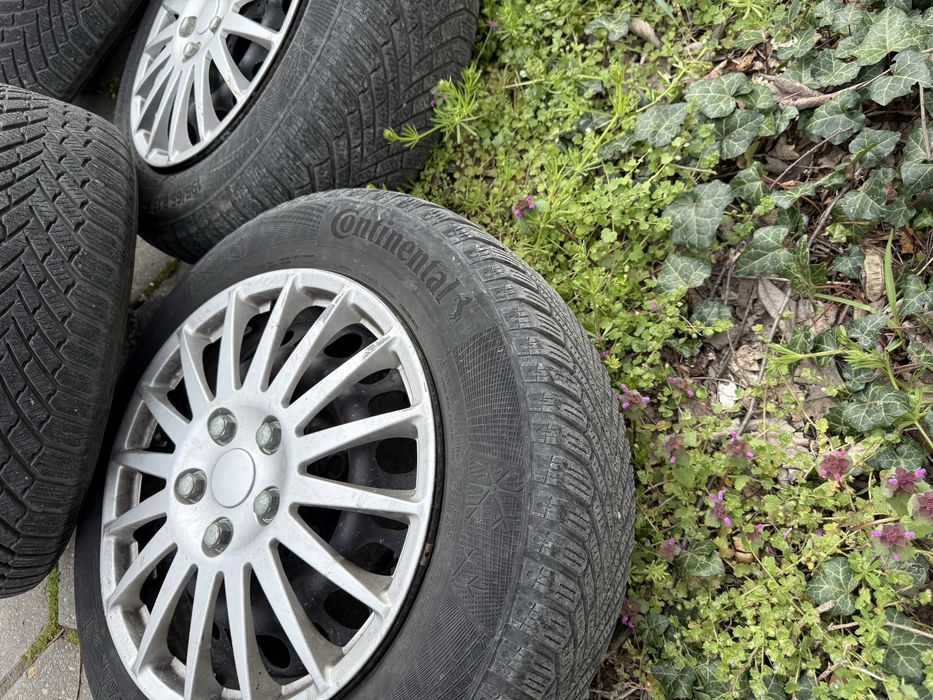 Джанти с Гуми (Continental) 15ки 195/65/15 Mercedes w203