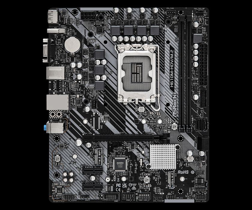 комплект i5 12400 и h610m-hdv/m.2