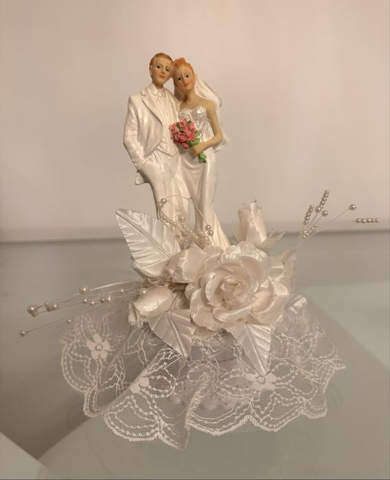 Figurina Ginere + Mireasa - Tort Nunta