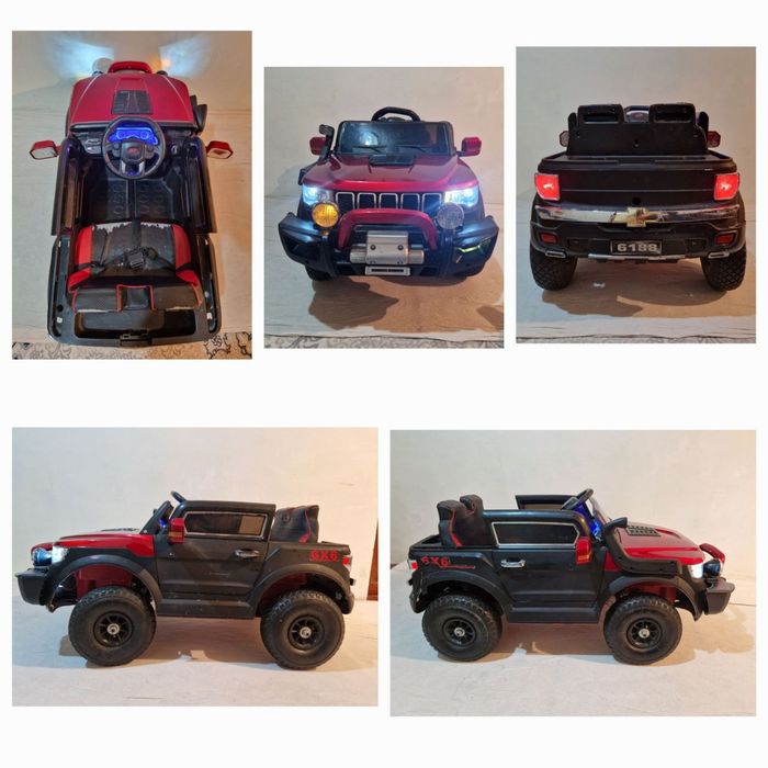 Электронный автомобиль детский на 3-4-5-6-7 лет