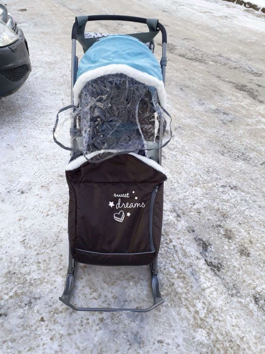 Продам санки коляску