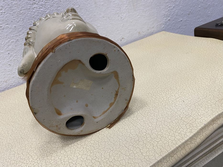 Порцеланов бюст буда