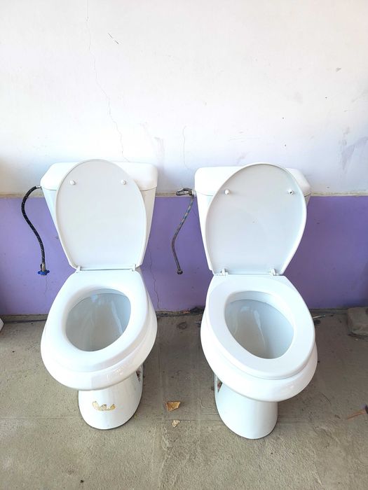 Унитаз (2та) ва раковина (2та) сотаман (Продам 2 унитаза и 2 раковины)