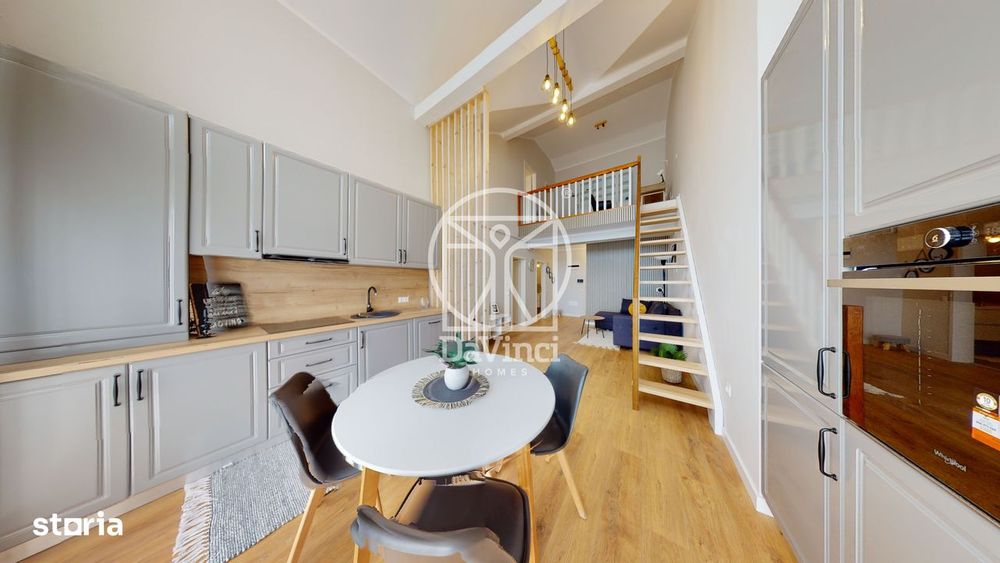 Penthouse 3 camere, 2 bai, la cheie, aer conditionat - intabulat — fotografia 3