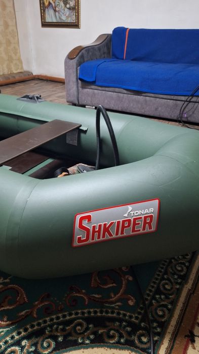 Лодка и электро мотор