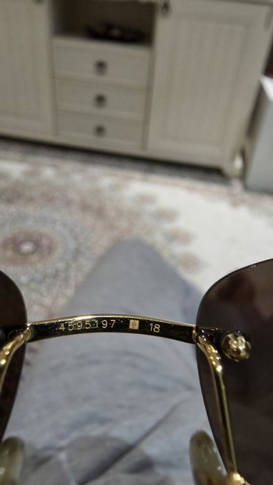 Продам оригинальные  легендарные очки "Panthere de Cartier"