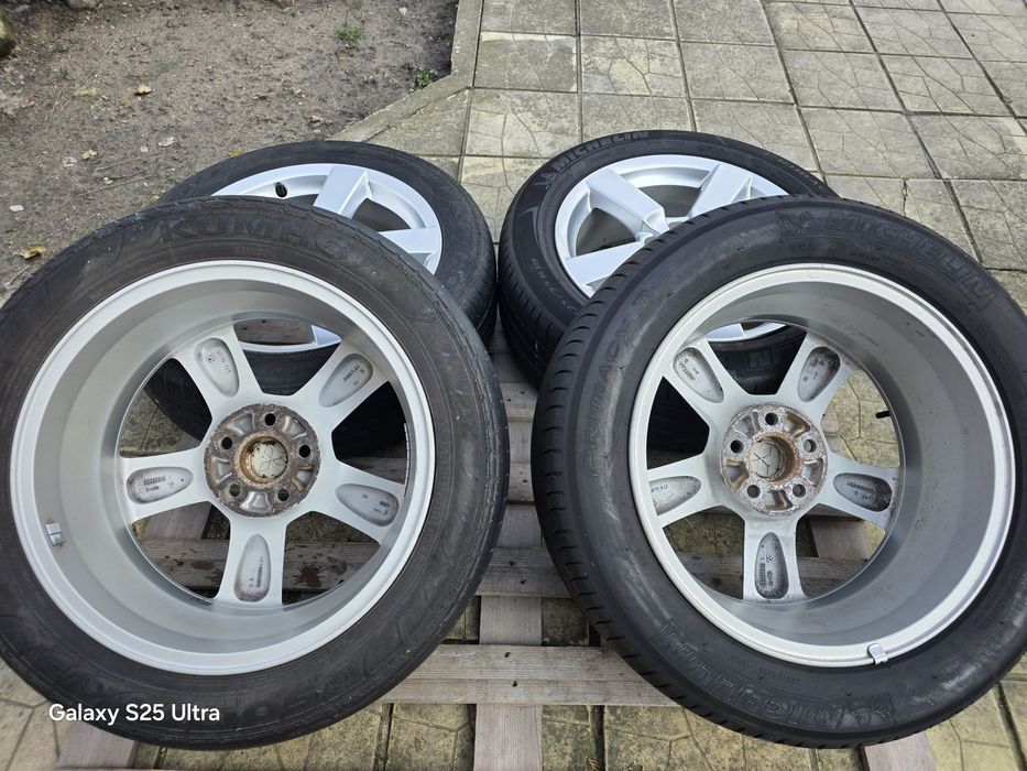 Лети джанти 18ки 5х114.3 Mitsubishi + летни гуми 225/55/18