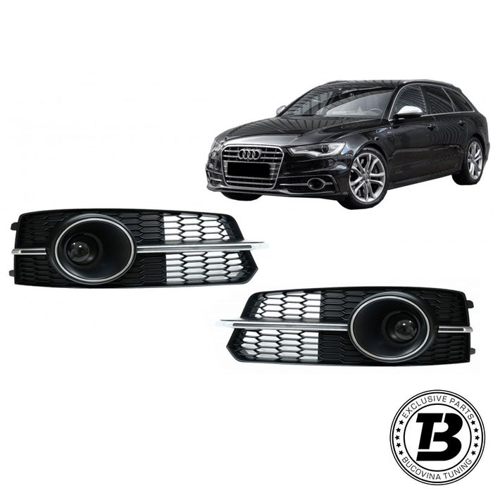 Grile Laterale compatibile cu Audi A6 C7 4G Facelift