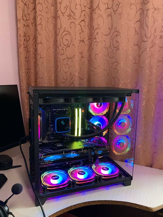 Carcasa FishTank Gaming 1stPlayer MV8-TP RGB