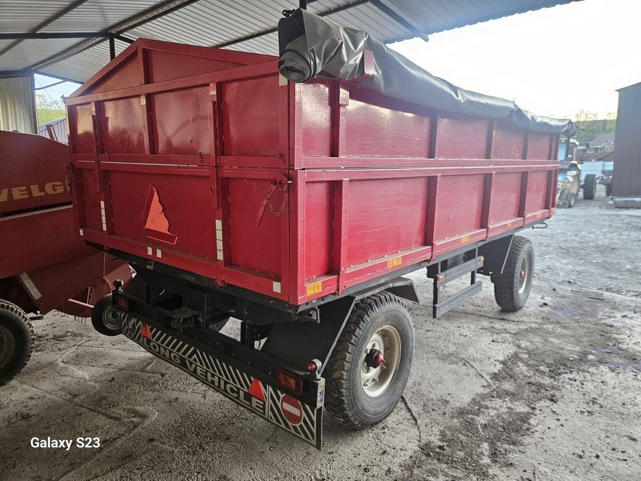 Remorca reconditionata complet,cauciucuri ,furtune,prelata noi