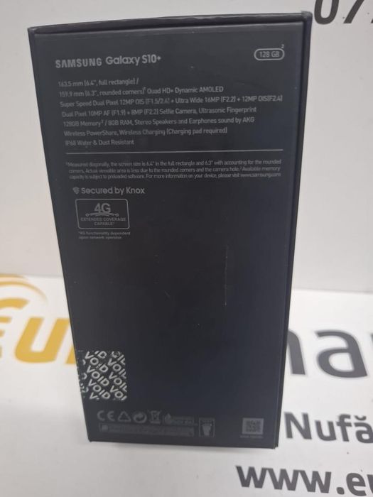 Telefon Samsung Galaxy S10 Plus Prism Black, 128 GB -N2-